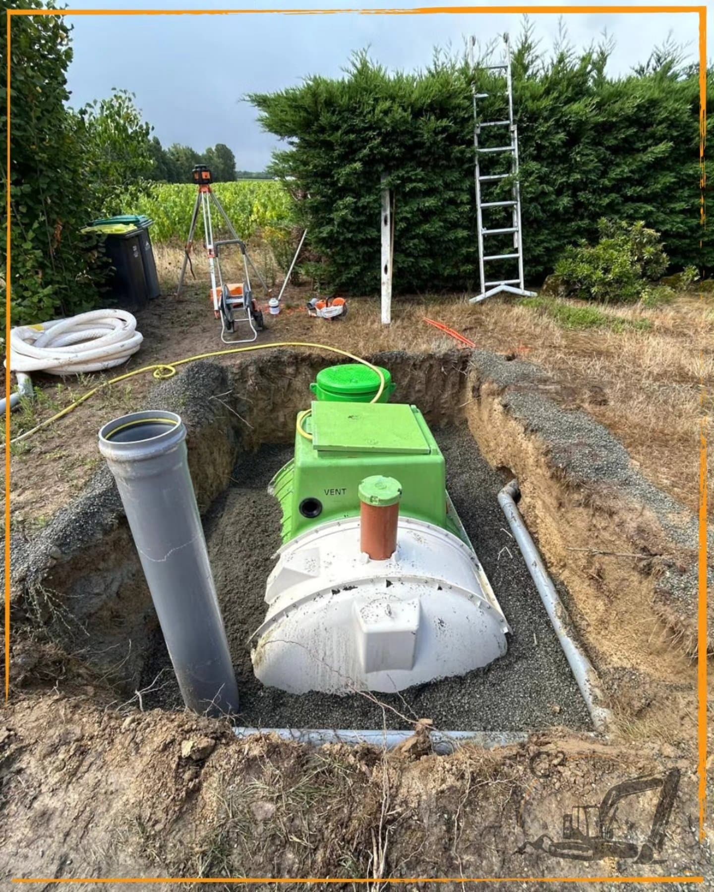 photo d'une micro station à Haute Goulaine