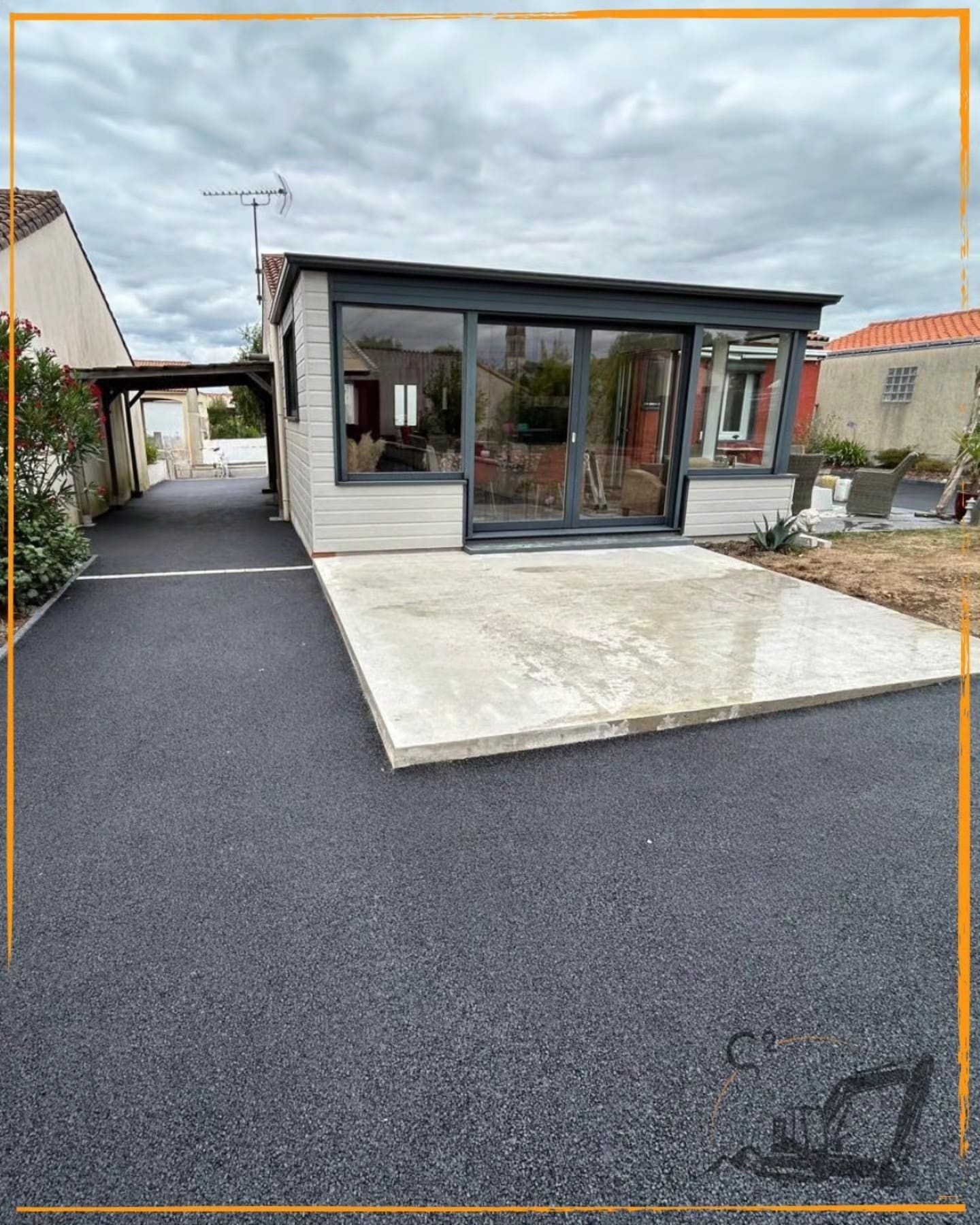 photo d'un enrobé à Cugand