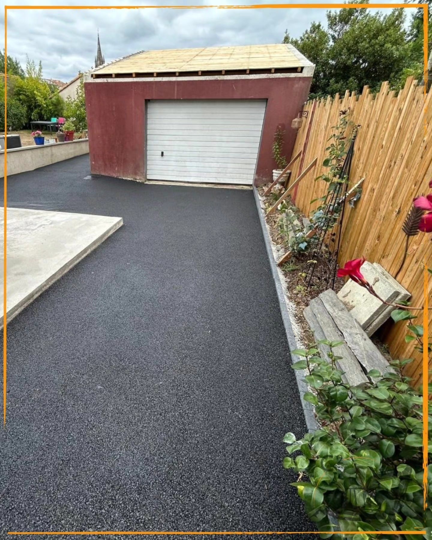 photo d'un enrobé à Cugand