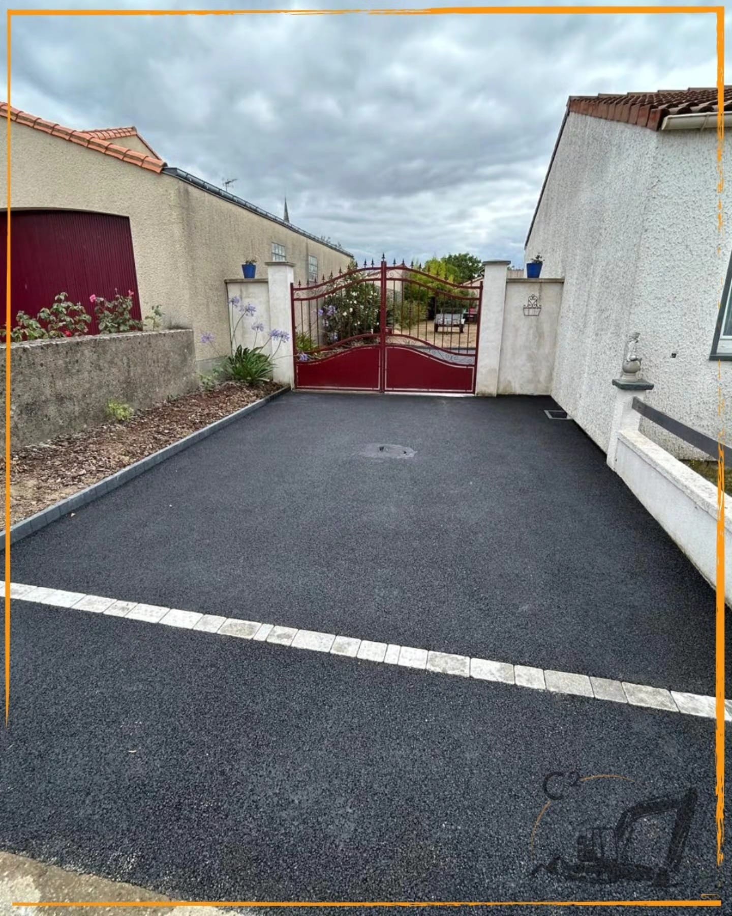 photo d'un enrobé à Cugand