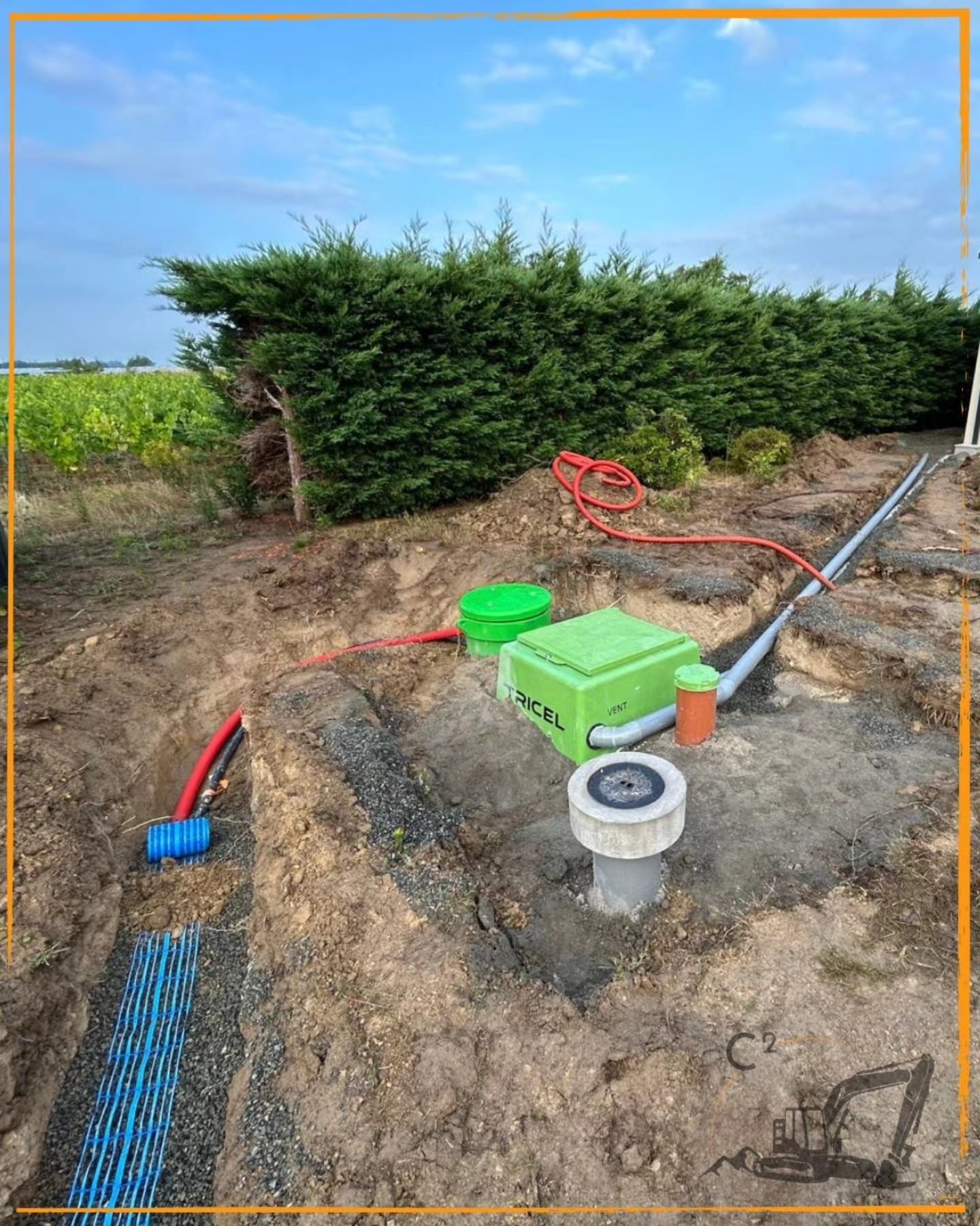 photo d'une micro station à Haute Goulaine