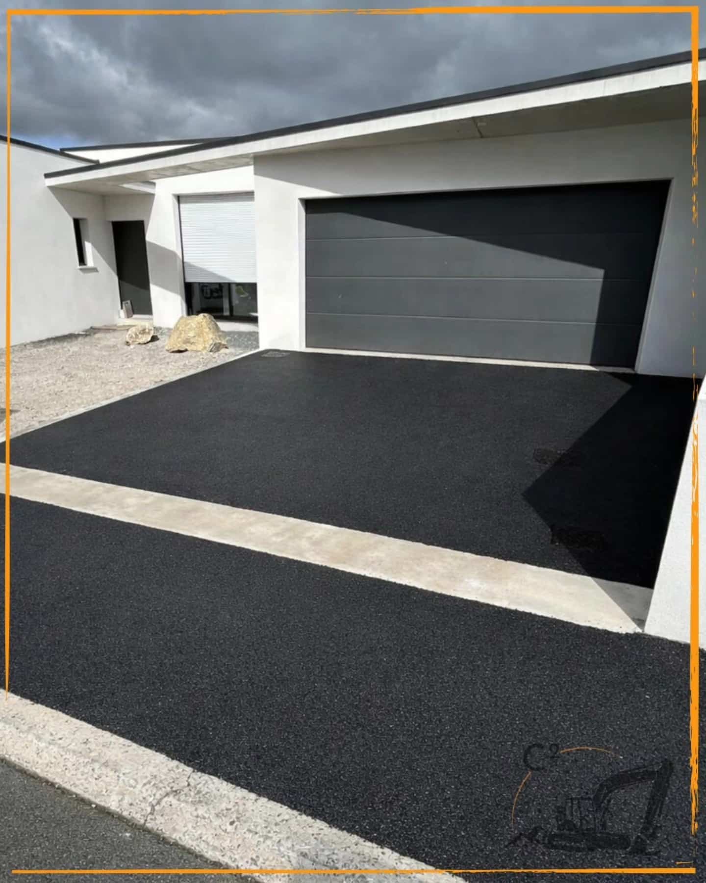 photo d'un enrobé à Gétigné