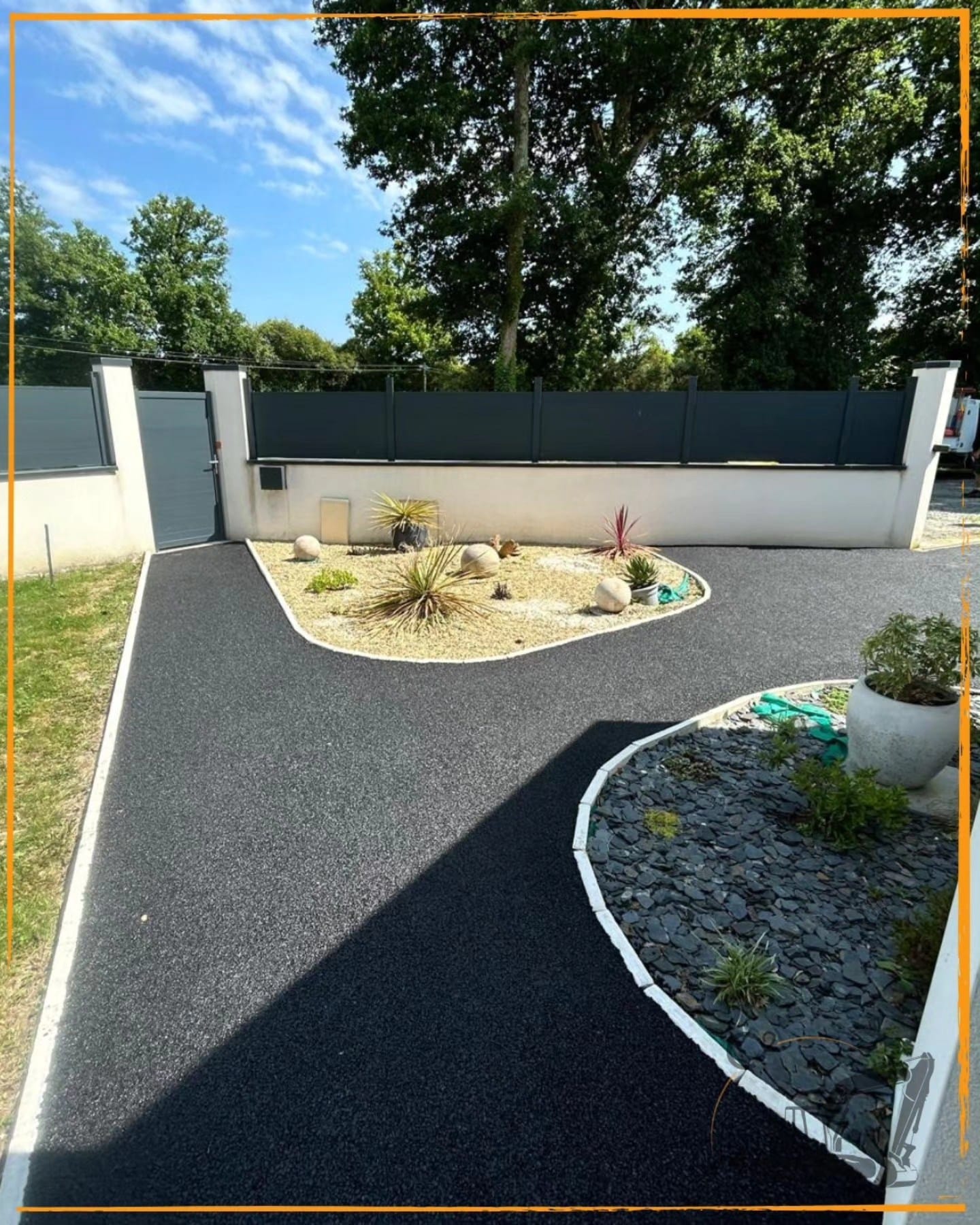 photo d'un enrobé à Héric