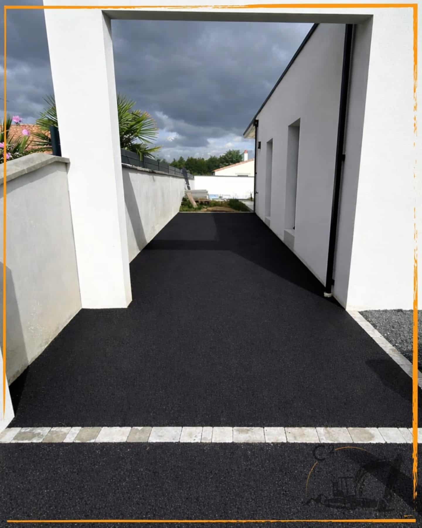 photo d'un enrobé à Gétigné